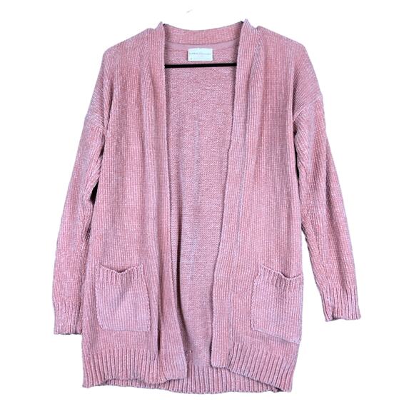 Bobbie Brooks Womens Sweater Pink Cardigan Soft Knitted Comfort Warmth Small - Picture 1 of 11